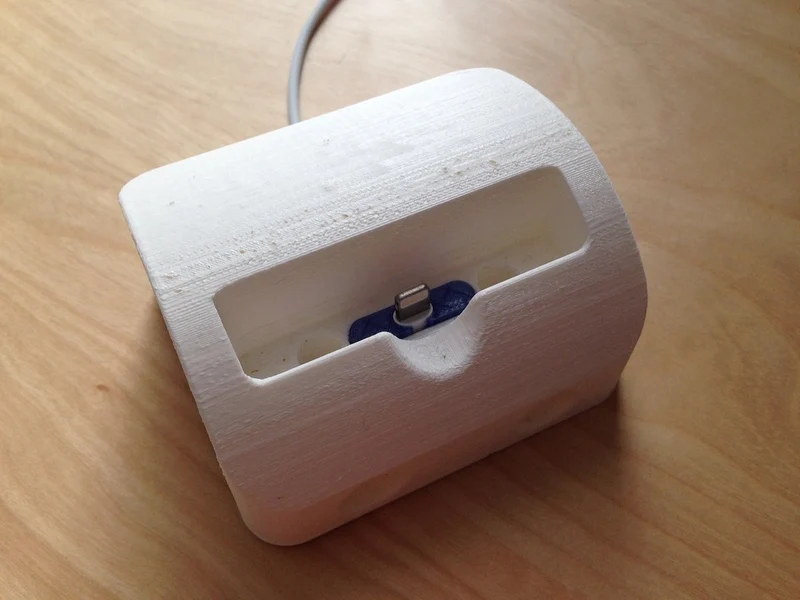 Station d'accueil lestée pour iPhone avec connecteur Lightning pour iPhone 5