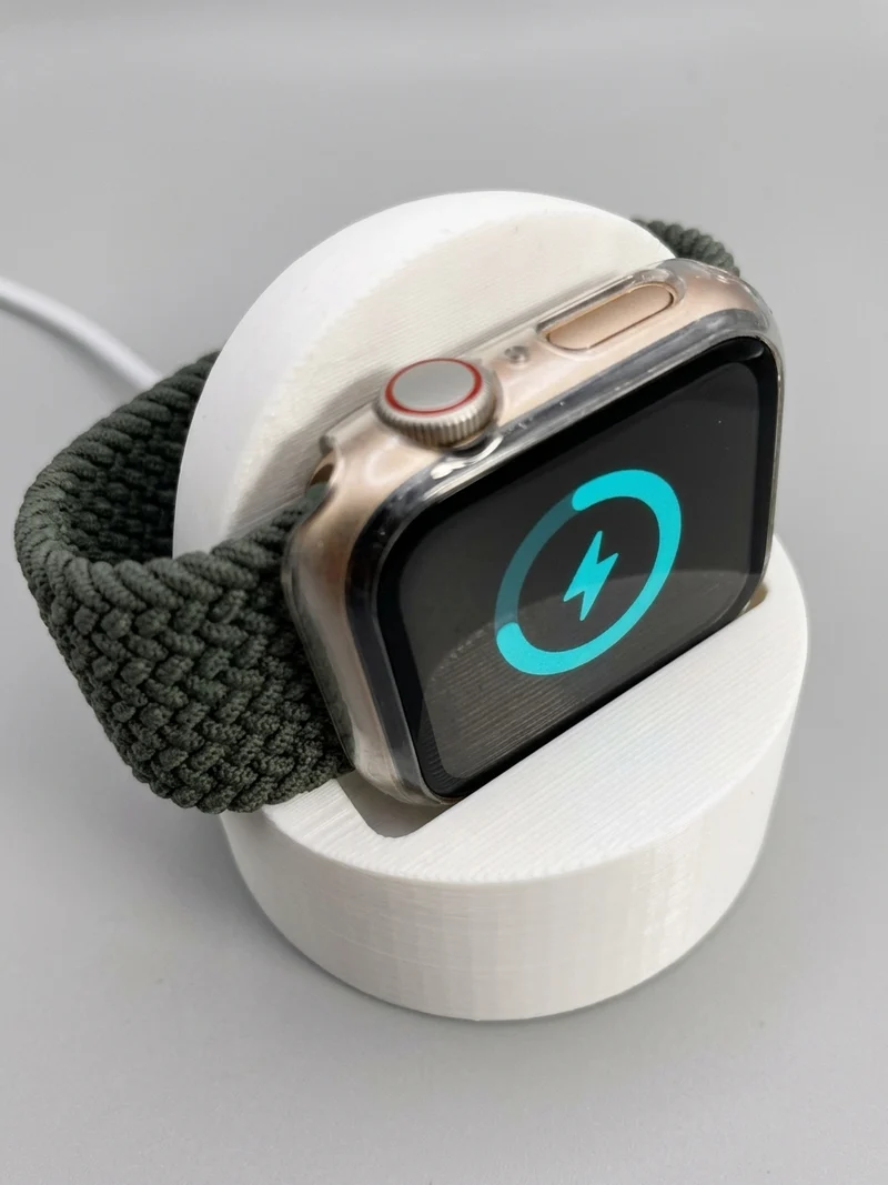 Station de charge pour Apple Watch avec gestion des câbles