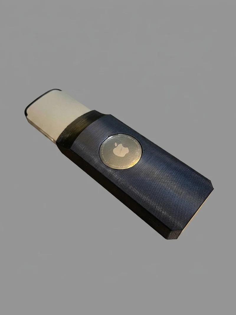 Étui de protection pour Apple TV Siri Remote (2021) avec support Airtag intégré