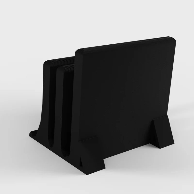 Support vertical multifonctionnel pour ordinateur portable, iPad et accessoires