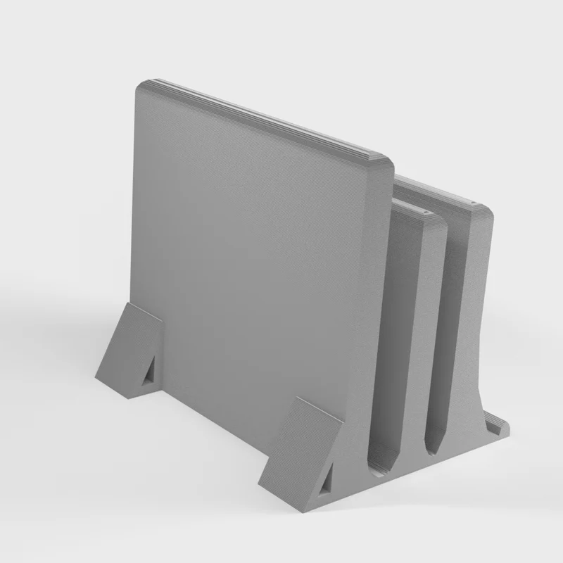 Support vertical multifonctionnel pour ordinateur portable, iPad et accessoires