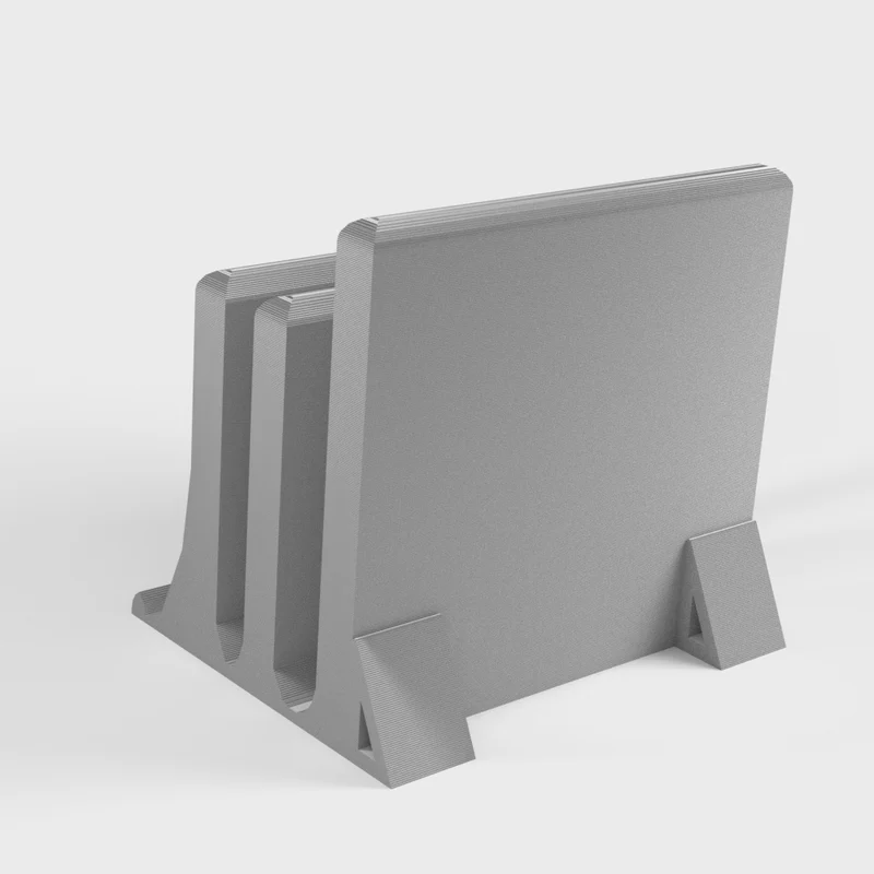 Support vertical multifonctionnel pour ordinateur portable, iPad et accessoires