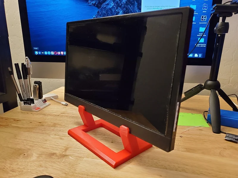 Support compact pour écran et iPad