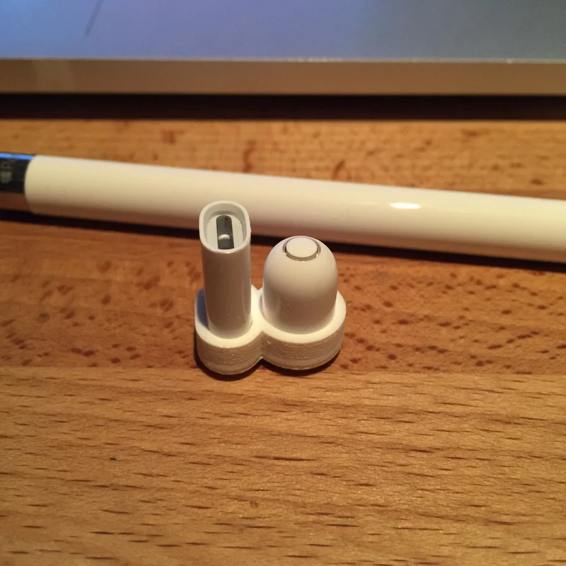 Support pratique pour capuchon Apple Pencil et adaptateur Lightning