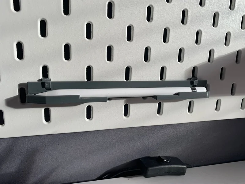 Support pour Apple Pencil (1ère et 2ème génération) pour tableau perforé IKEA SKÅDIS