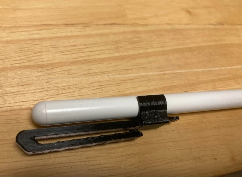 Long support à clip pour Apple Pencil (2e génération) et stylos similaires