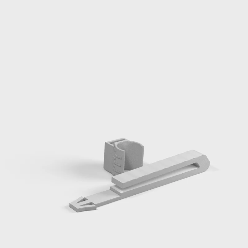 Long support à clip pour Apple Pencil (2e génération) et stylos similaires