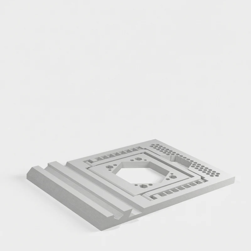Support géométrique pour iPad Pro