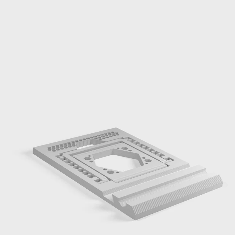 Support géométrique pour iPad Pro