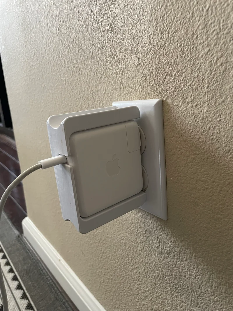 Organisateur de câbles pour chargeur MacBook 67W