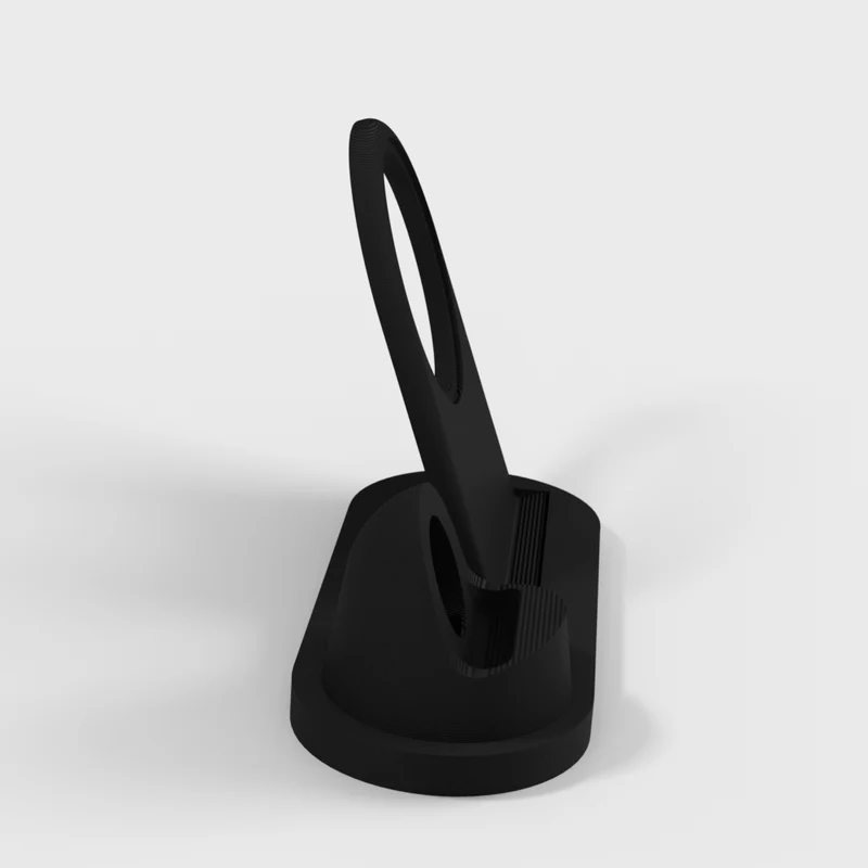 Station de charge ronde pour iPhone (8 Plus, X, XR, XS Max) et Apple Watch - Compatible avec Ikea Rallen