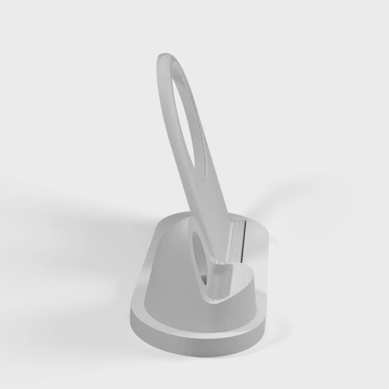 Station de charge ronde pour iPhone (8 Plus, X, XR, XS Max) et Apple Watch - Compatible avec Ikea Rallen