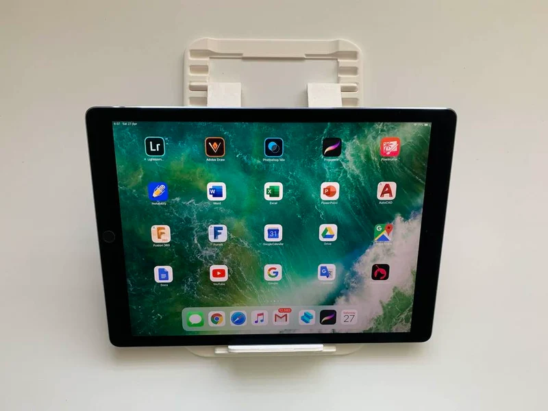Support réglable pour iPad et tablette avec support pour Apple Pencil