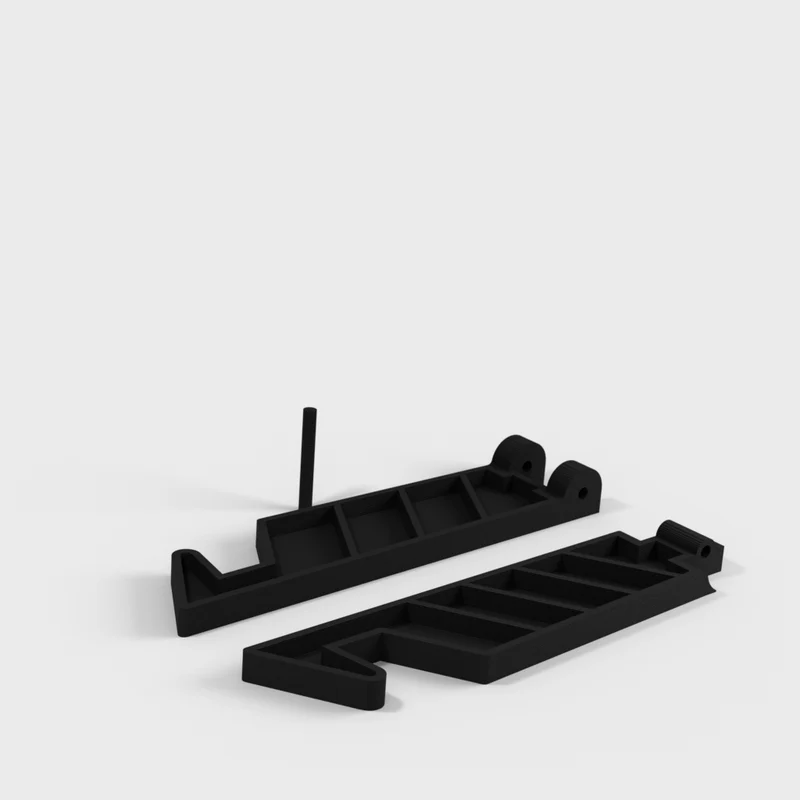 Support iPad pratique avec cheville intégrée