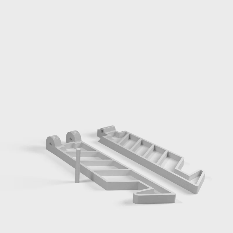 Support iPad pratique avec cheville intégrée