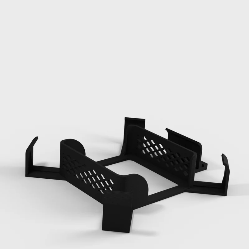 Support de chargeur MacBook et organisateur de câbles pour prise murale