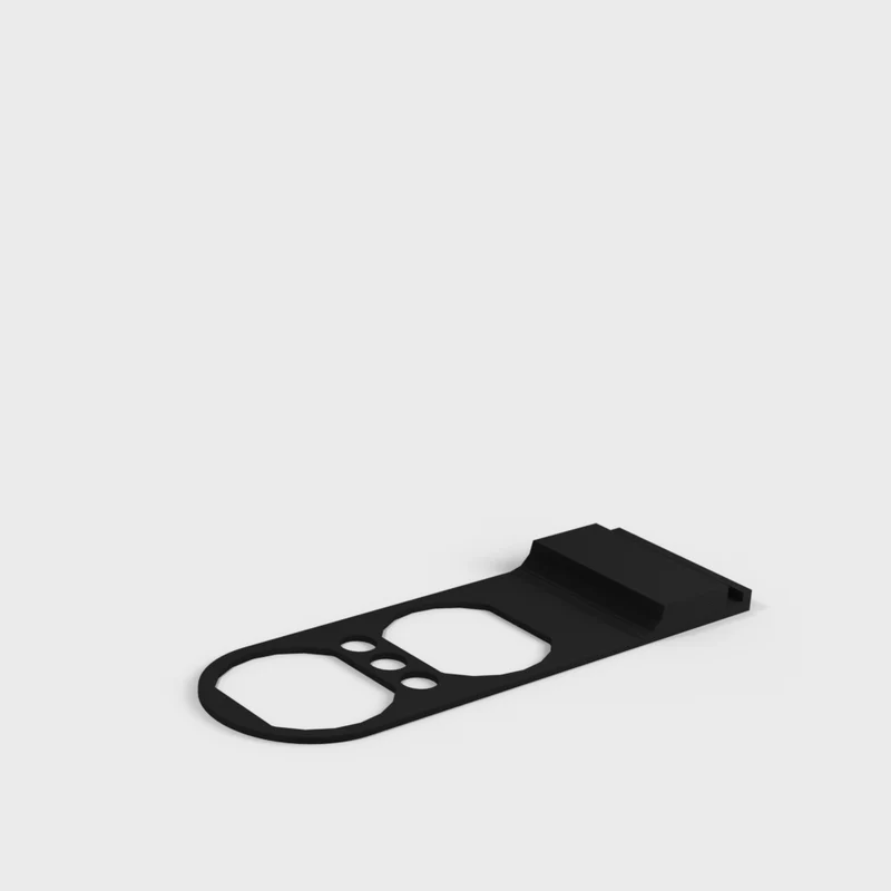 Support de chargeur MacBook et organisateur de câbles pour prise murale