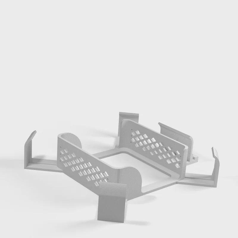 Support de chargeur MacBook et organisateur de câbles pour prise murale