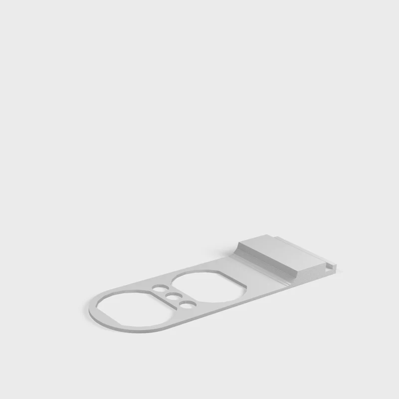 Support de chargeur MacBook et organisateur de câbles pour prise murale