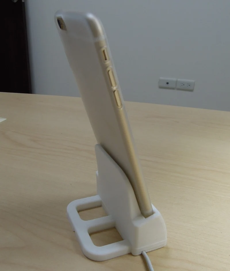 Station de chargement pour Apple iPhone 6 et 6S Plus avec amplificateur de haut-parleur
