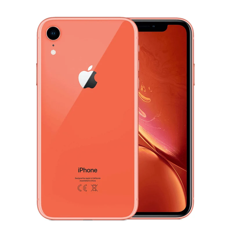 iPhone XR 64 Go - Corail - Débloqué - Batterie Optimisée