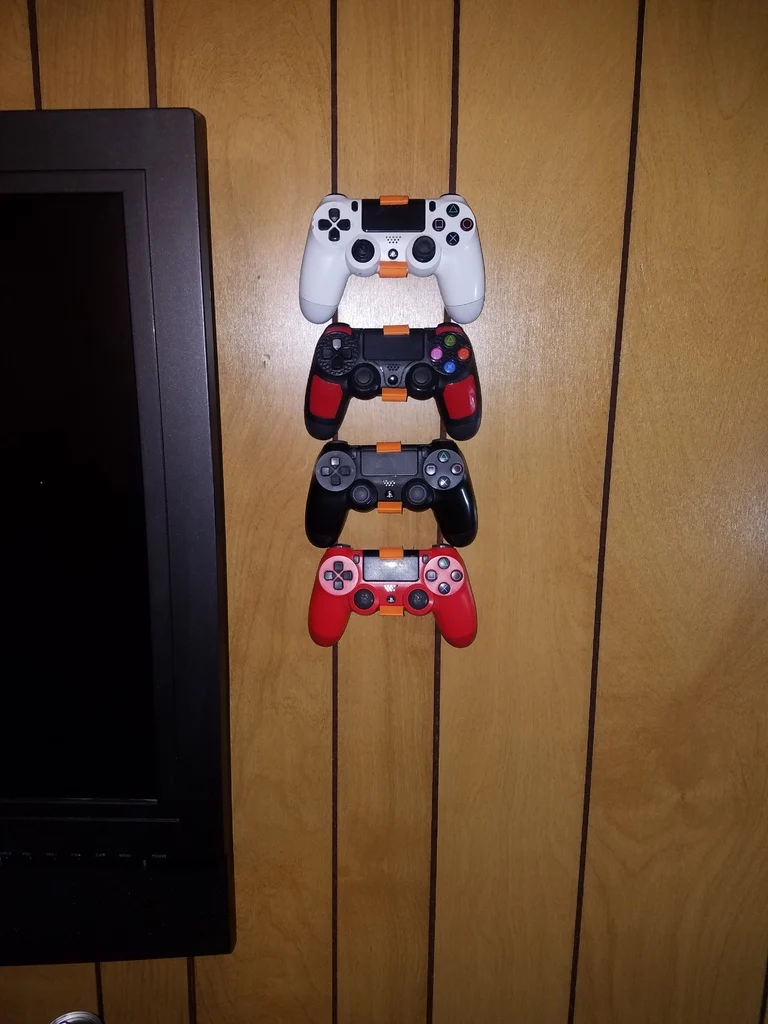 Support mural pour manette PS4 avec montage amélioré