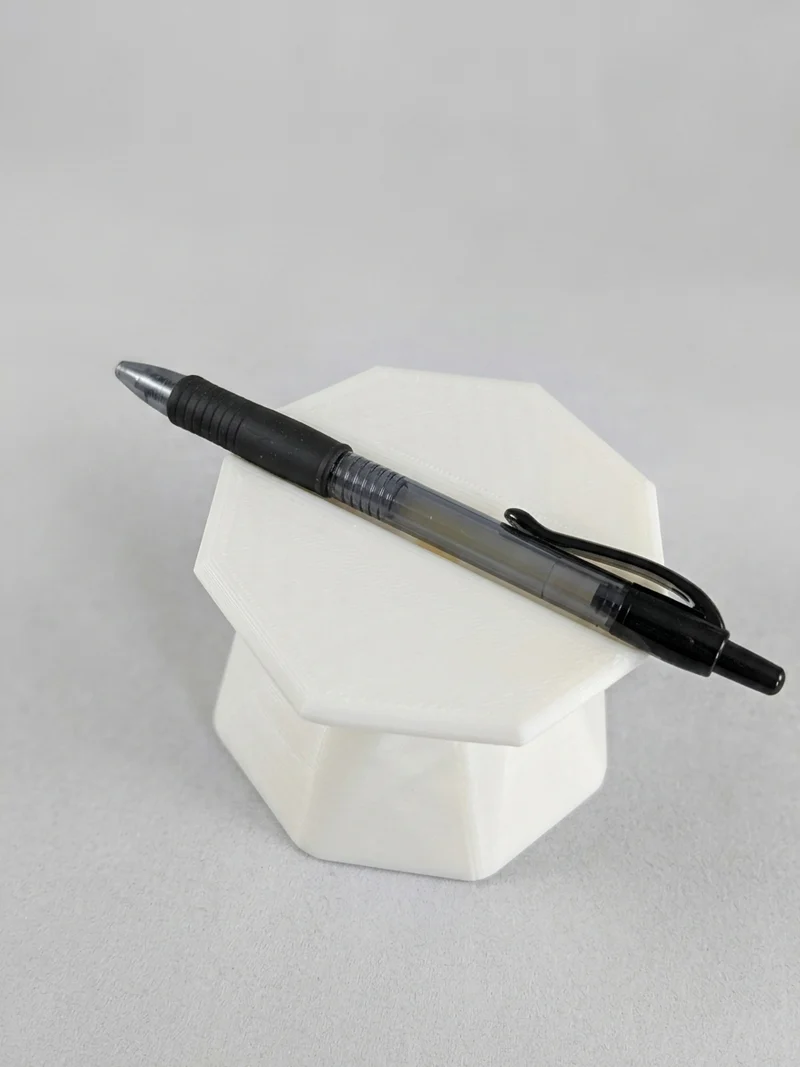 Pot à crayons octogonal pour Microsoft et Apple Pencil