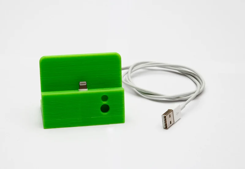Station d'accueil pour iPhone 6/6s pour pare-chocs en silicone Apple