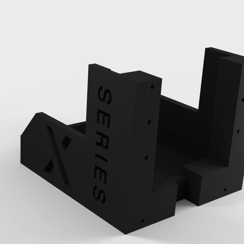 Support mural Xbox Series X avec gestion optimisée des câbles