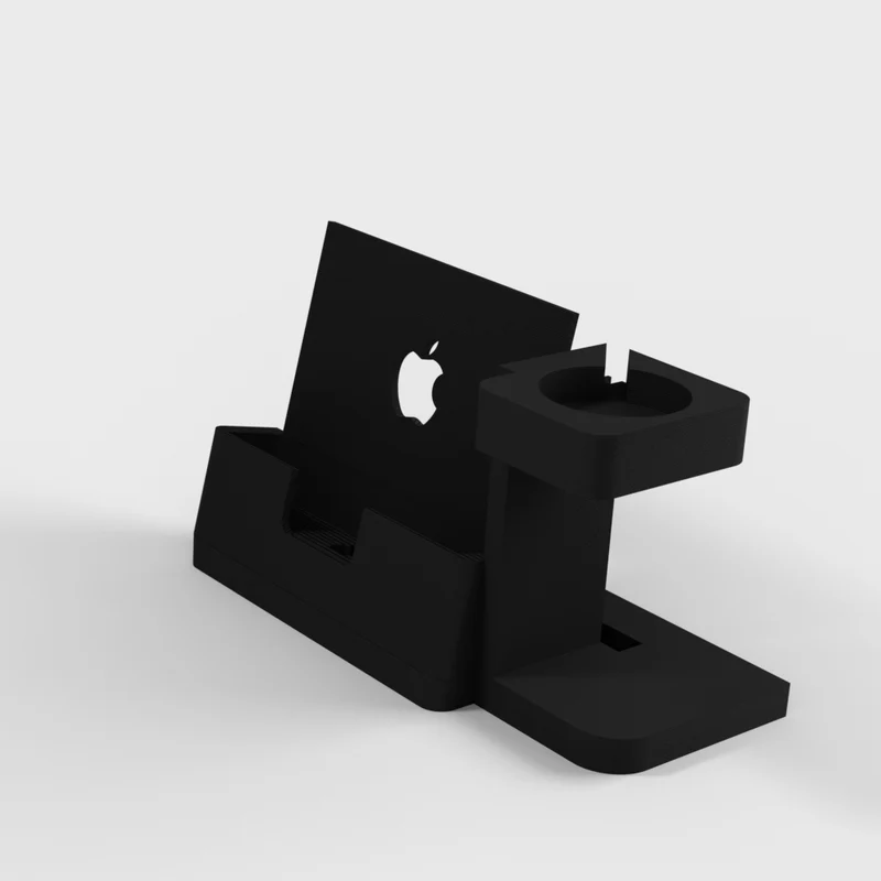 Station de charge pour iPhone 6 avec Otterbox et Apple Watch