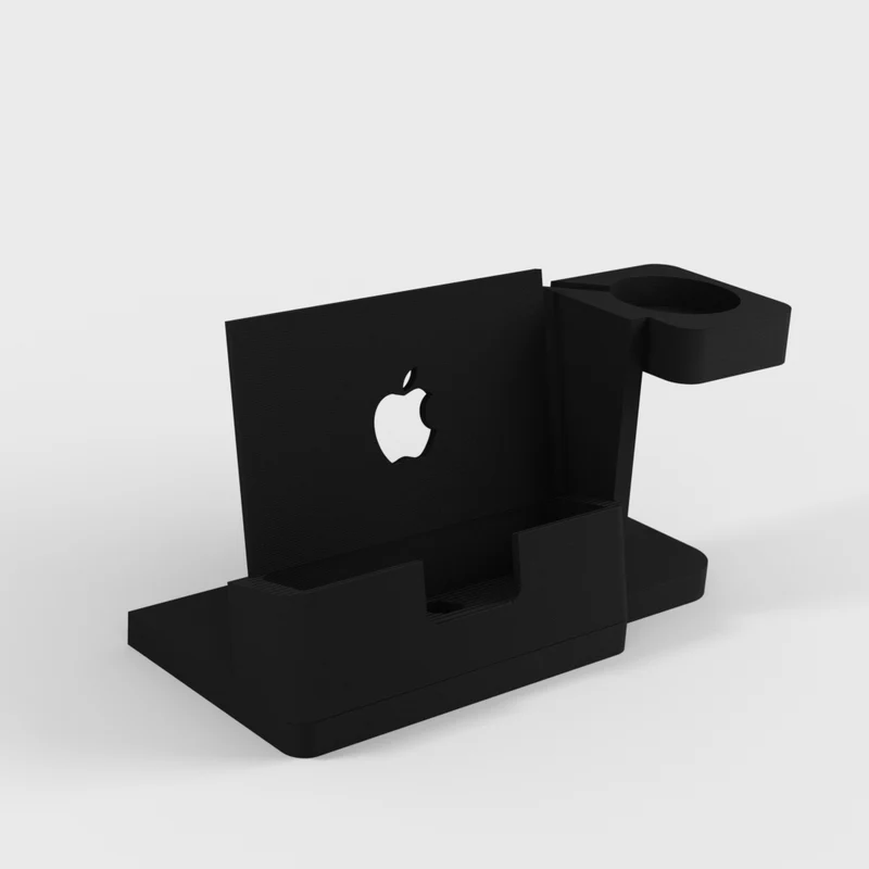 Station de charge pour iPhone 6 avec Otterbox et Apple Watch