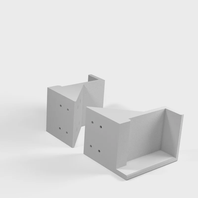 Support mural et sous bureau pour Xbox One S