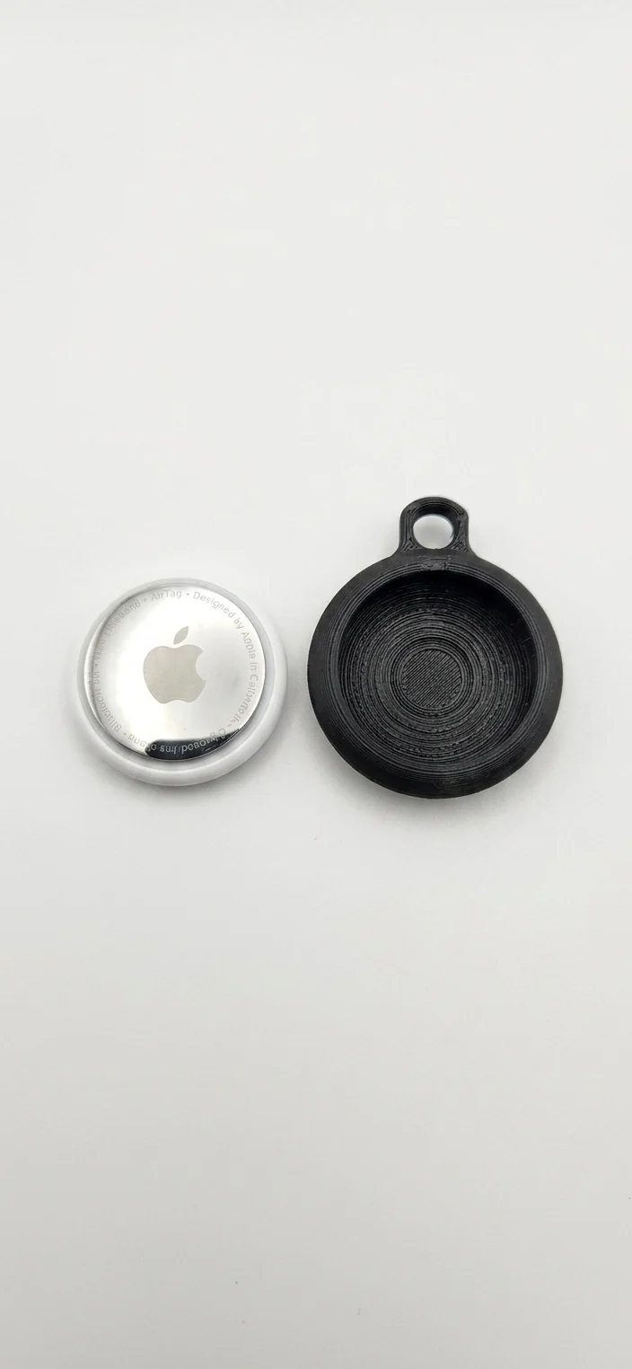 Étui flexible en TPU pour Apple AirTag avec porte-clés
