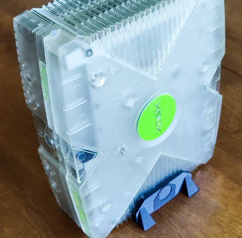 Support vertical pour kit de développement Original Xbox XDK