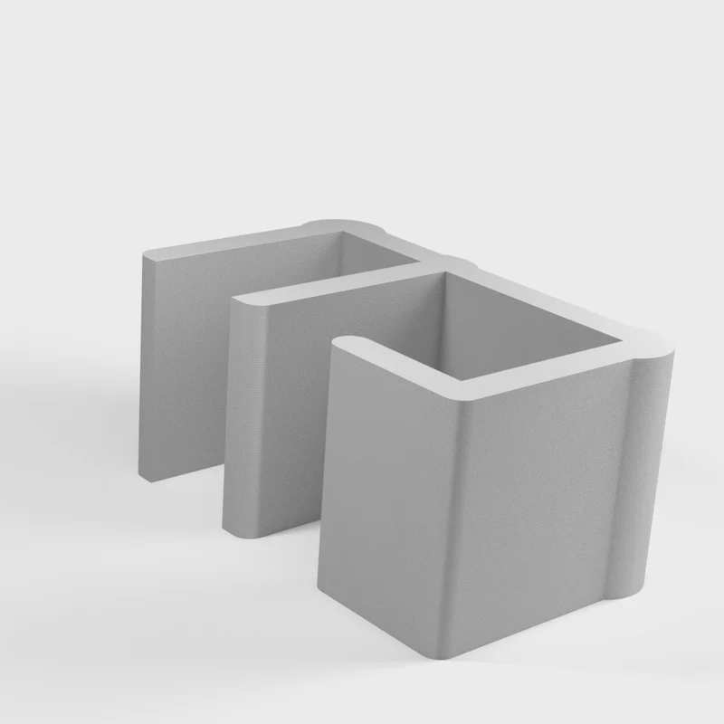 Gestion des câbles pour bureau IKEA BEKANT