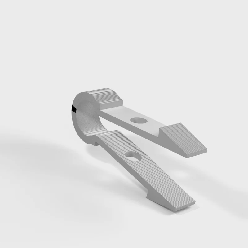 Collier de serrage pour tuyau d'aspiration avec support de câble