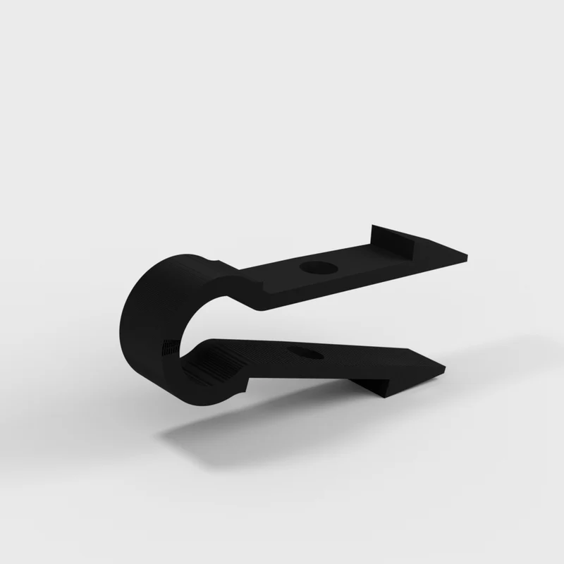 Collier de serrage pour tuyau d'aspiration avec support de câble