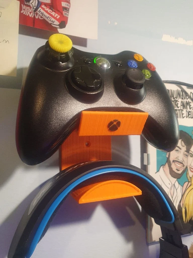 Support mural pour manette Xbox et casque