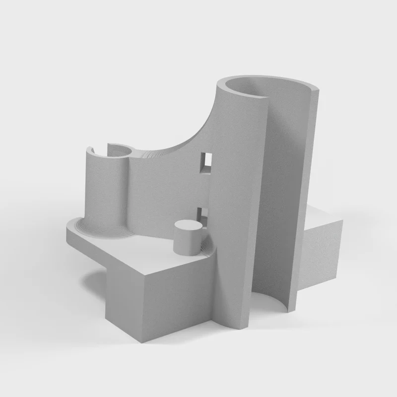 Support de câble pour extrudeuse Flexion sur Flashforge Creator X