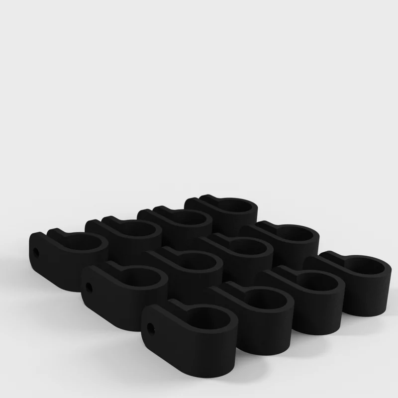 Serre-câble (P-Clip) pour gros câbles - Fixation robuste