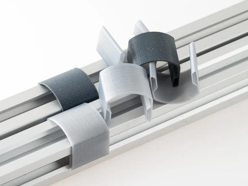 Clips de câble pour profilés en aluminium 2020