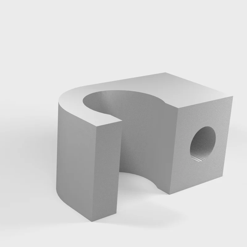 Support de câble de 11 mm : montage simple et double