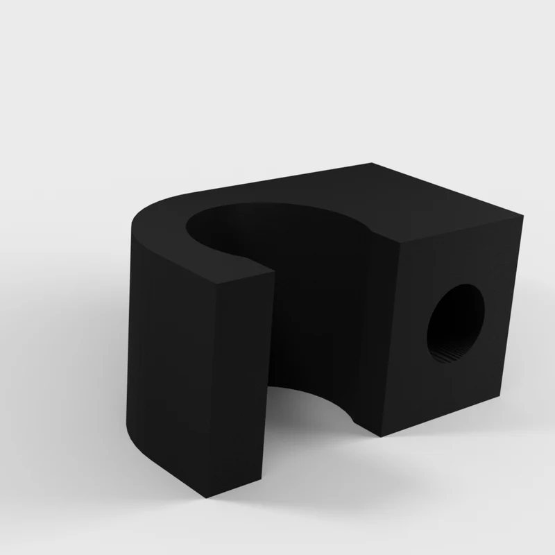 Support de câble de 11 mm : montage simple et double