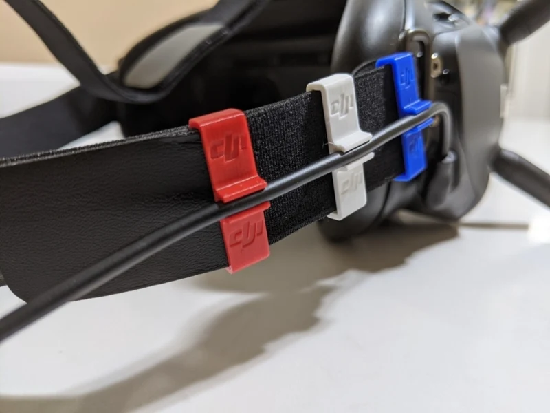 Clip de câble pour lunettes DJI FPV