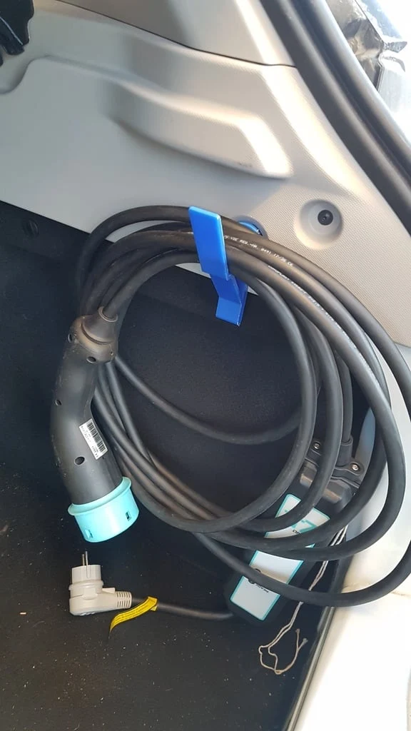 Support de câble Renault Zoe pour câbles de charge
