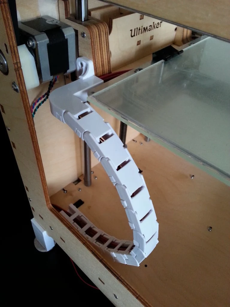 Adaptateur de chaîne porte-câbles Ultimaker Original pour lits chauffants DIY