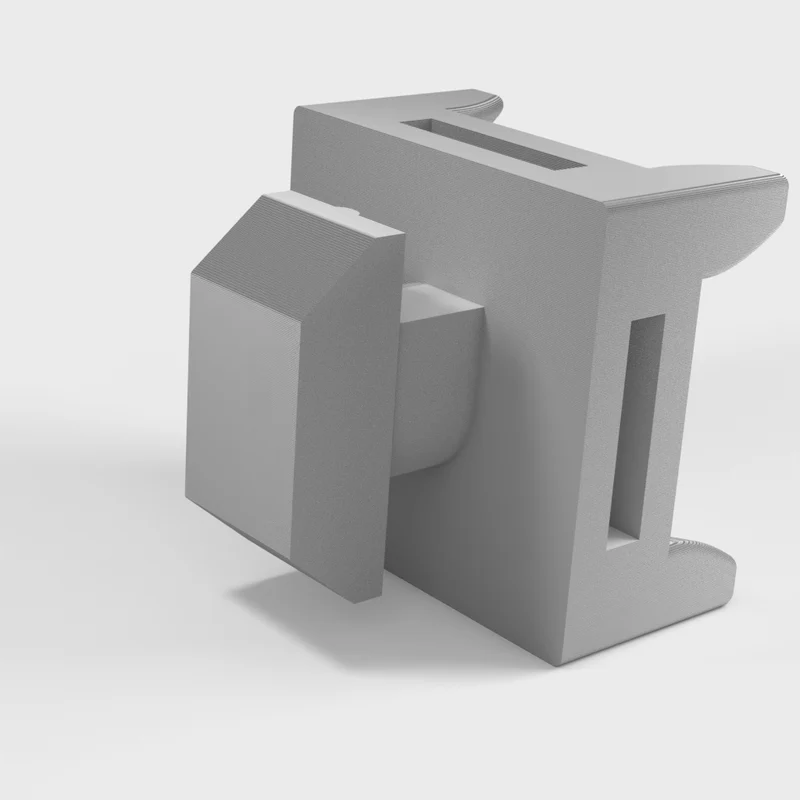 Clips de gestion des câbles pour profilés en aluminium 4040 - Sim Racing