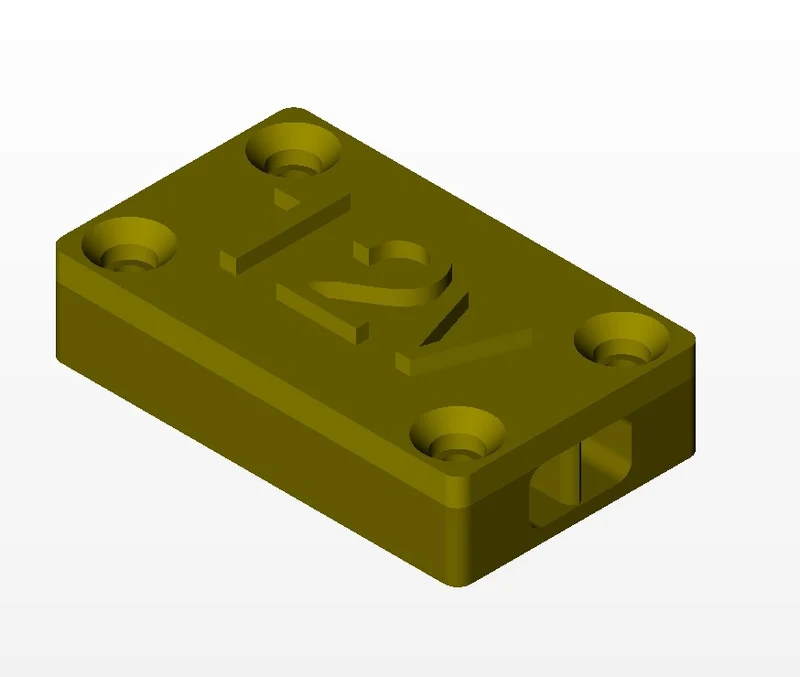 Support de câble 12V Led Organisation compacte des câbles