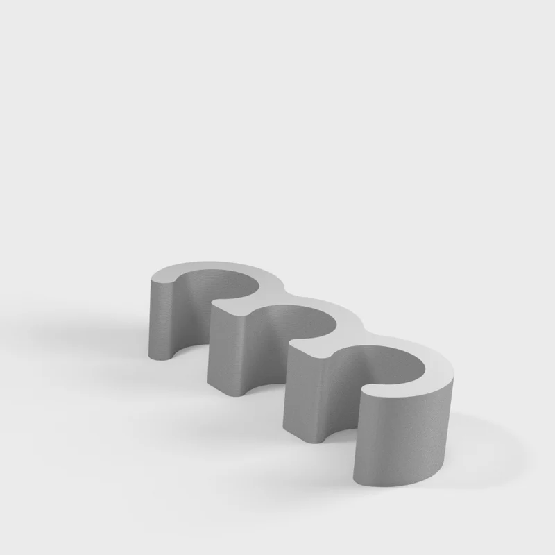 Clips de câble pour l'organisation des câbles