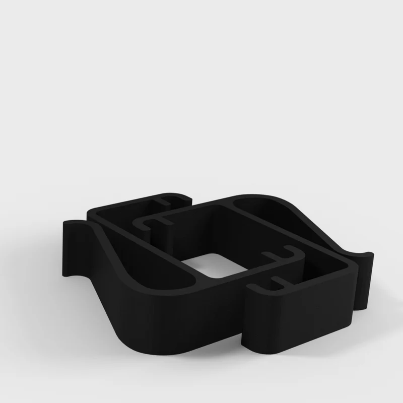 Clips de gestion des câbles pour extrusion de 40 mm (2 pièces)